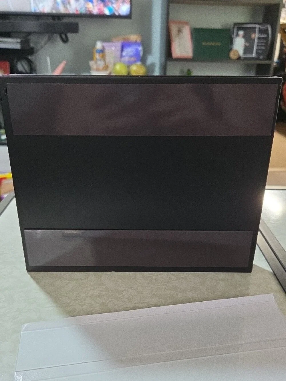 Black  Straw Holder